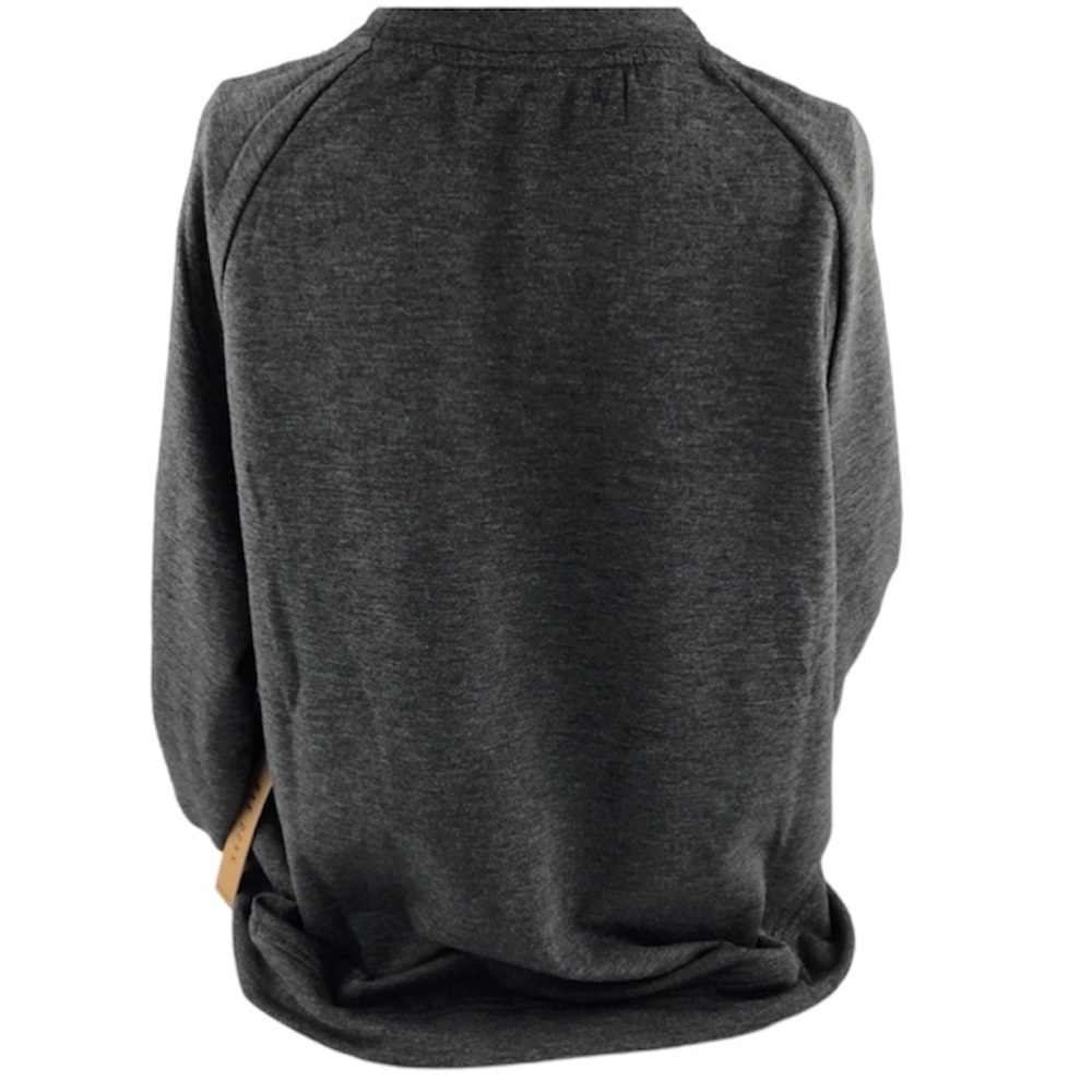 Rae Dunn - ‘Weekend’ sweatshirt. Slate Gray. SZ: S,L. NWT - Picture 2 of 6